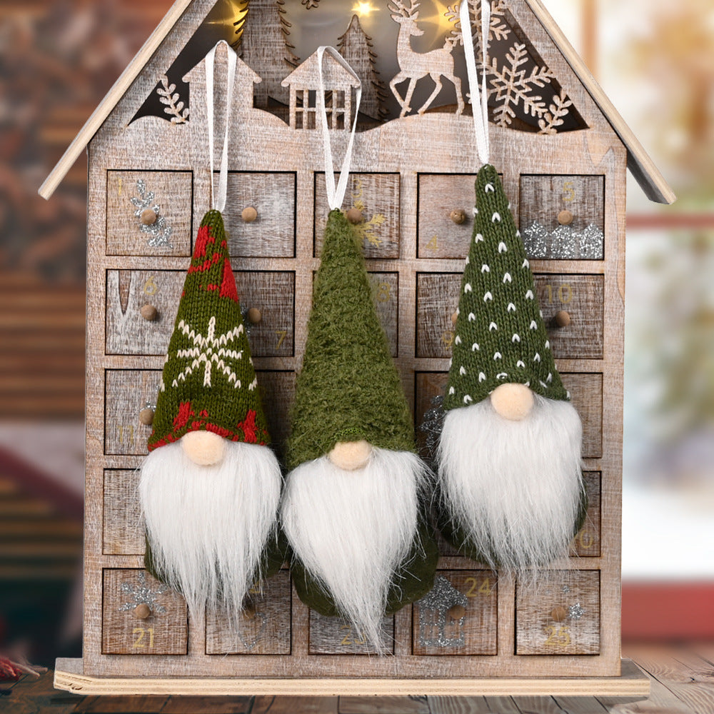 Wholesale Christmas Ornament Christmas Knitting Small Pendant